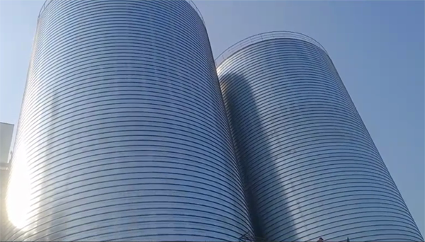 郧西2座混凝土高架卷板仓