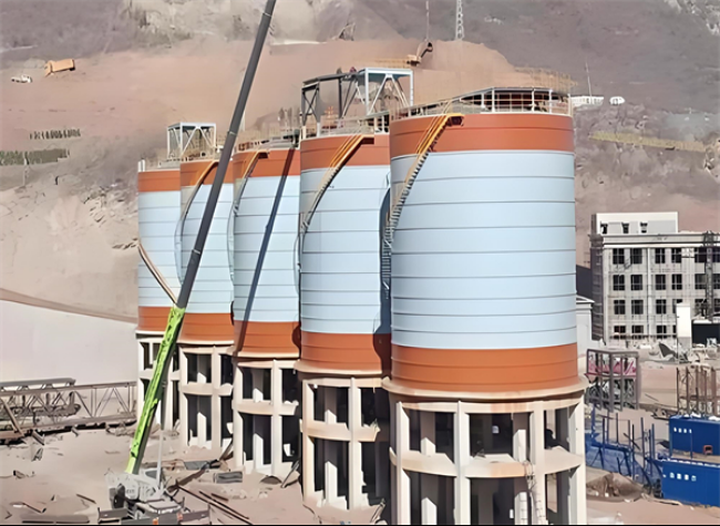 郧西高架钢板仓